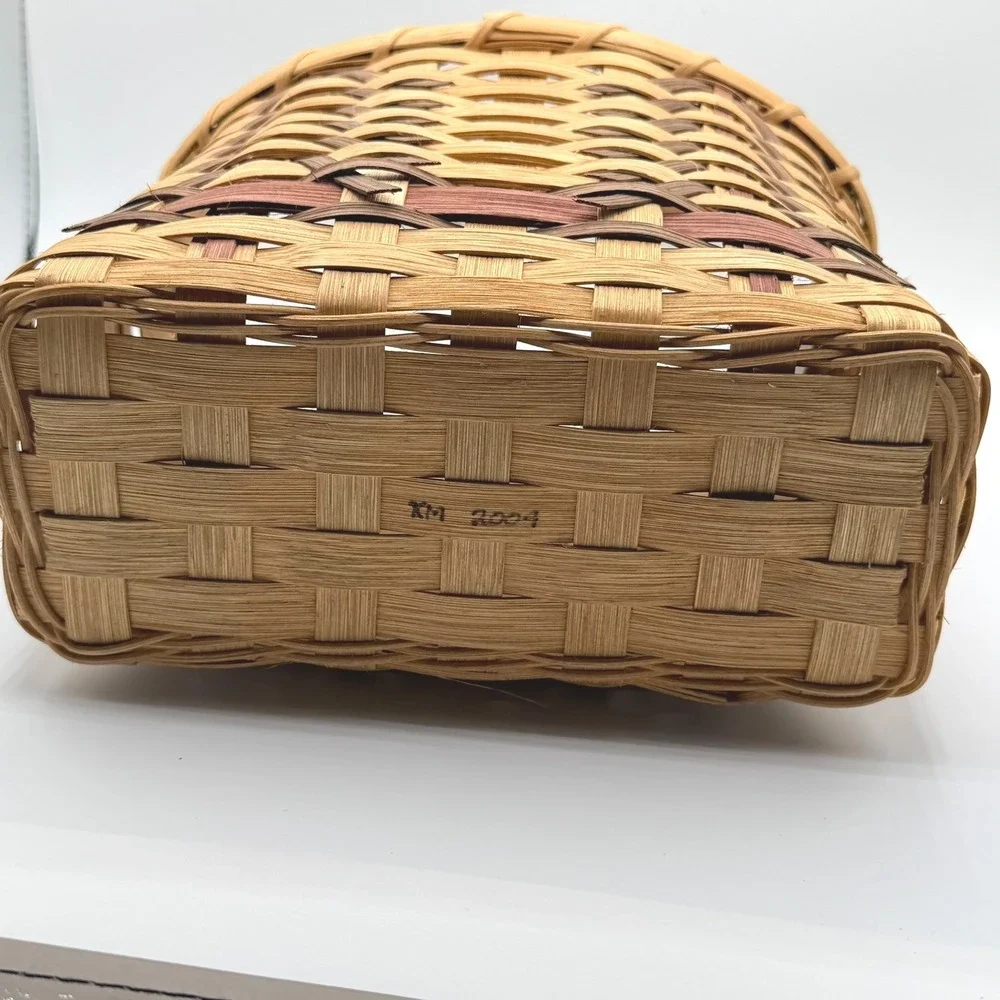 Handmade woven wood